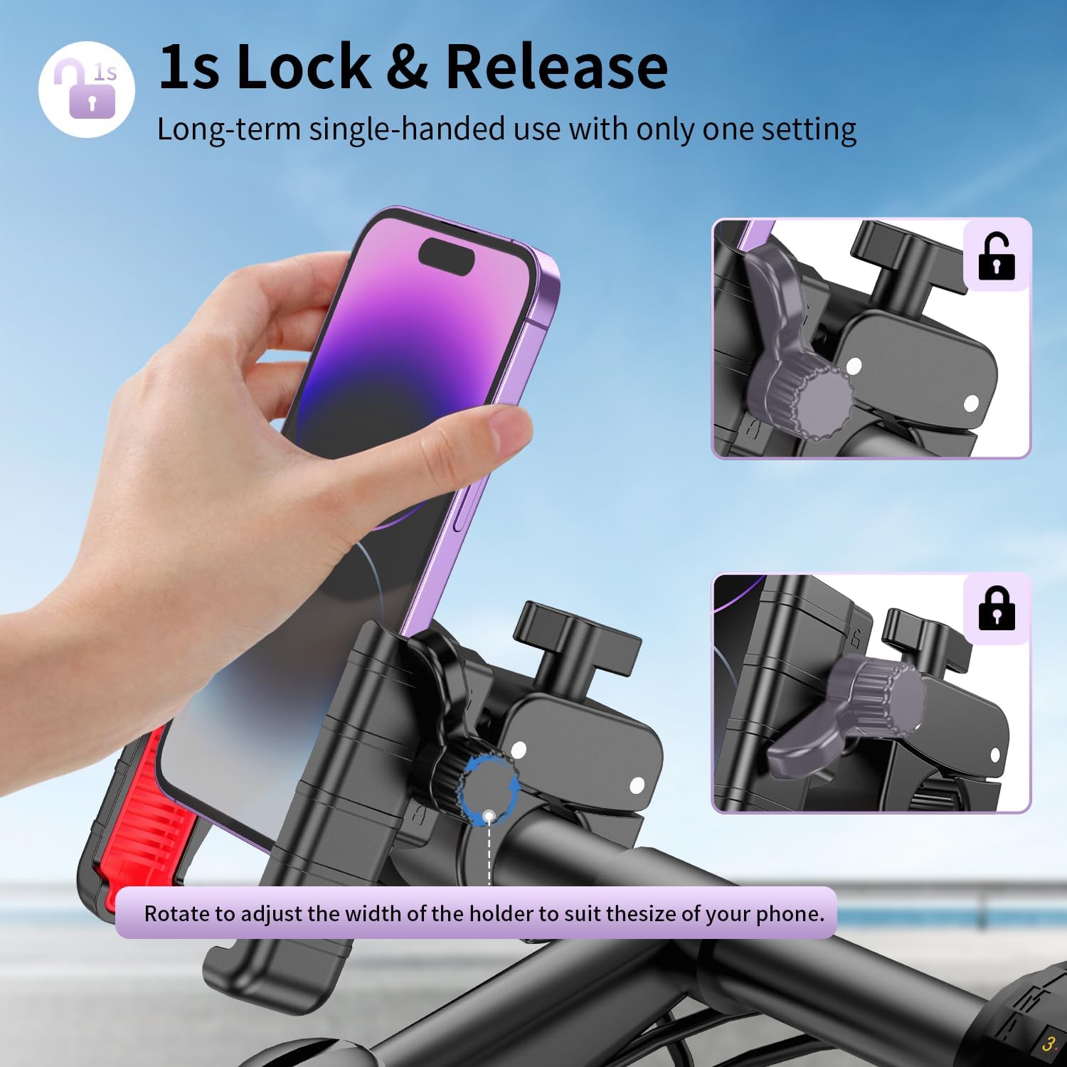 🚴‍♀️Bike Phone Mount Holder