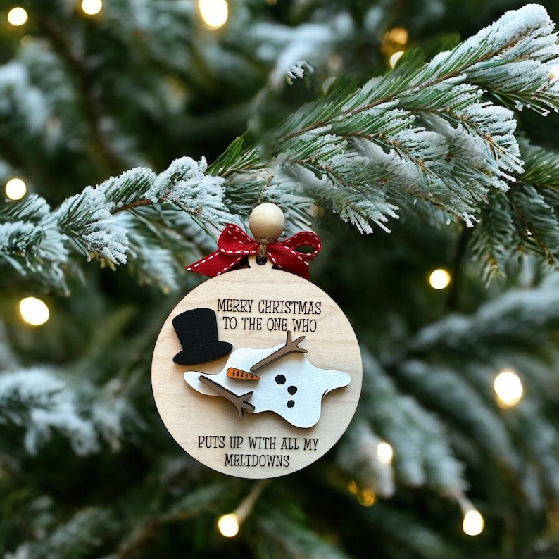 🤣Funny Adult Christmas Ornament😎