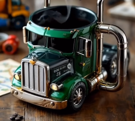 Semi-Truck Coffee Mugs