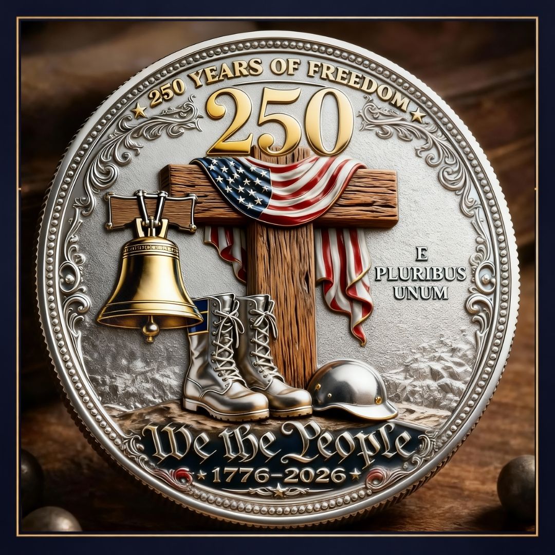 🔥Last Day 60% OFF 🔥 Honor America’s Heroes – 250 Years of Freedom Veteran Tribute Coin