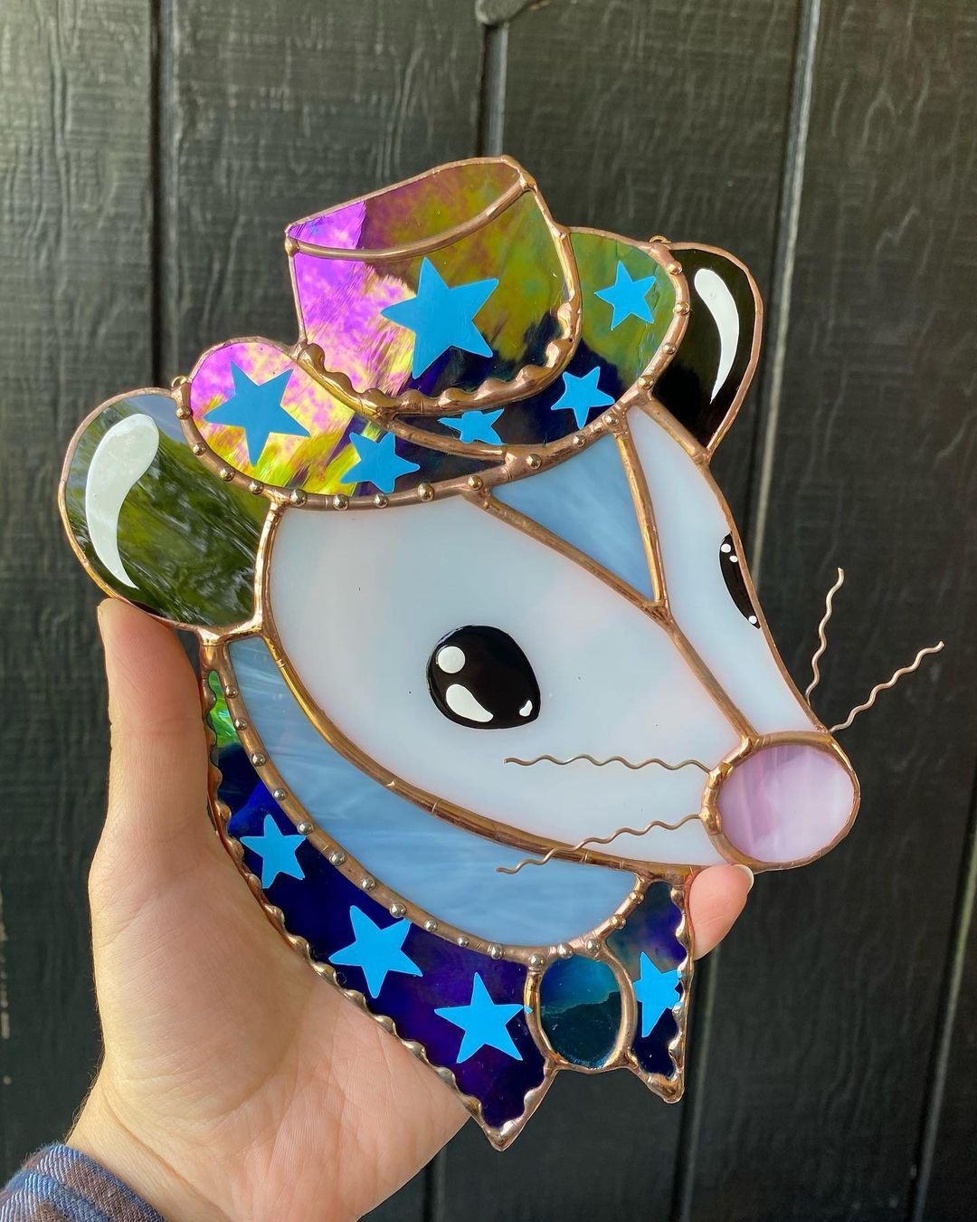 Possum Pendant Decoration Suncatcher