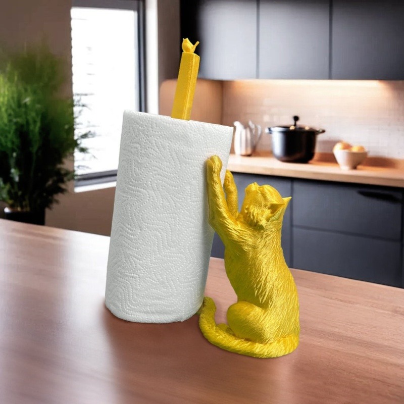 🐱Cat paper towel holder free standing🧻