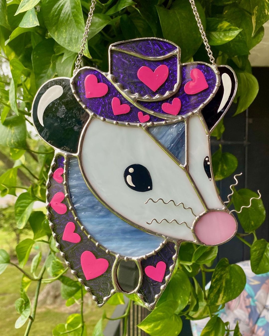 Possum Pendant Decoration Suncatcher