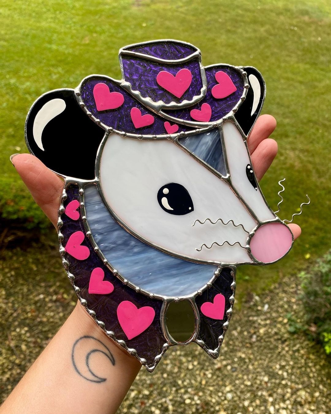 Possum Pendant Decoration Suncatcher