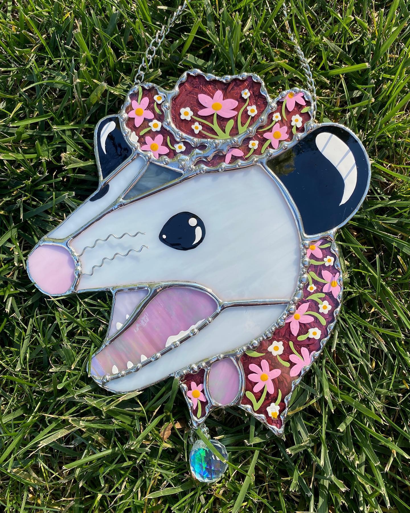 Possum Pendant Decoration Suncatcher