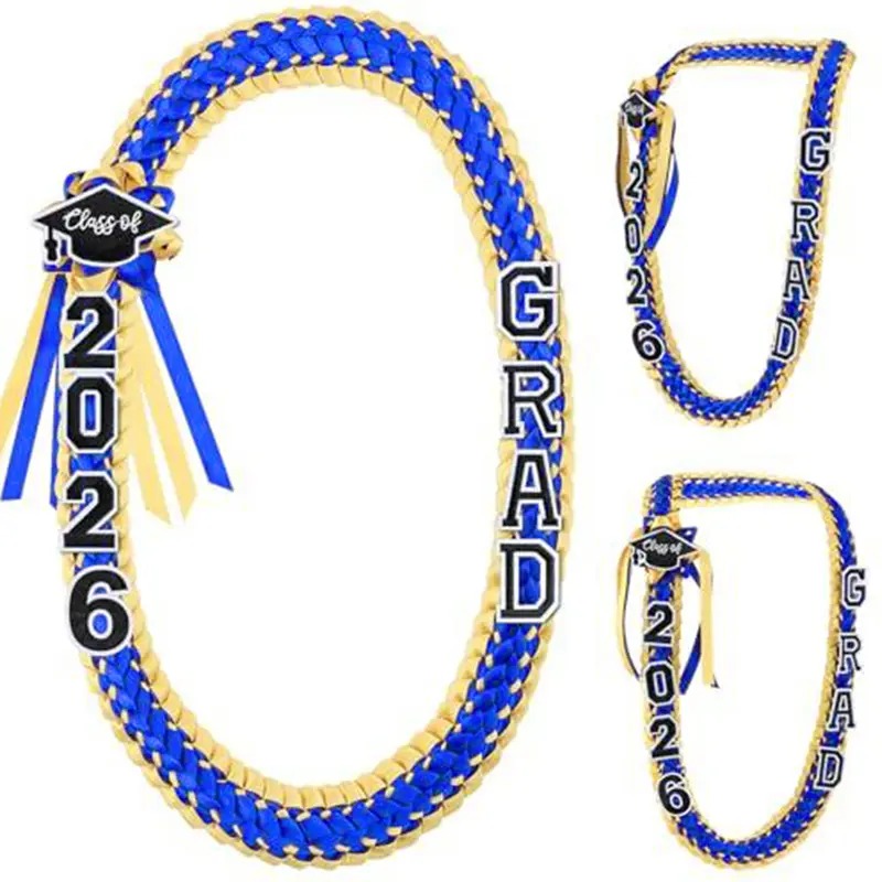 Lyrow Graduation Money Lei Class of 2026 Double Braided Lei Gift