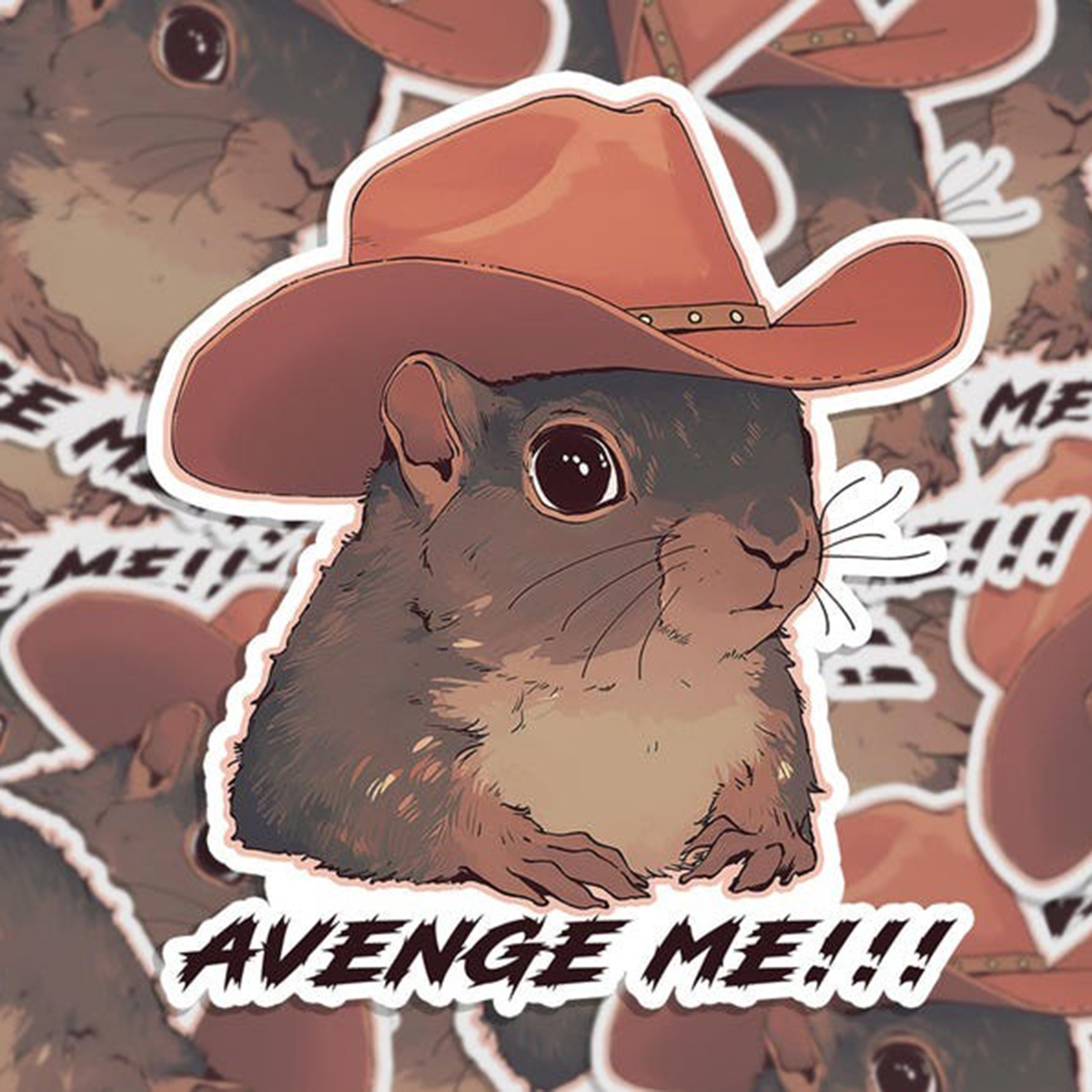 Avenge Peanut The Squirrel Sticker