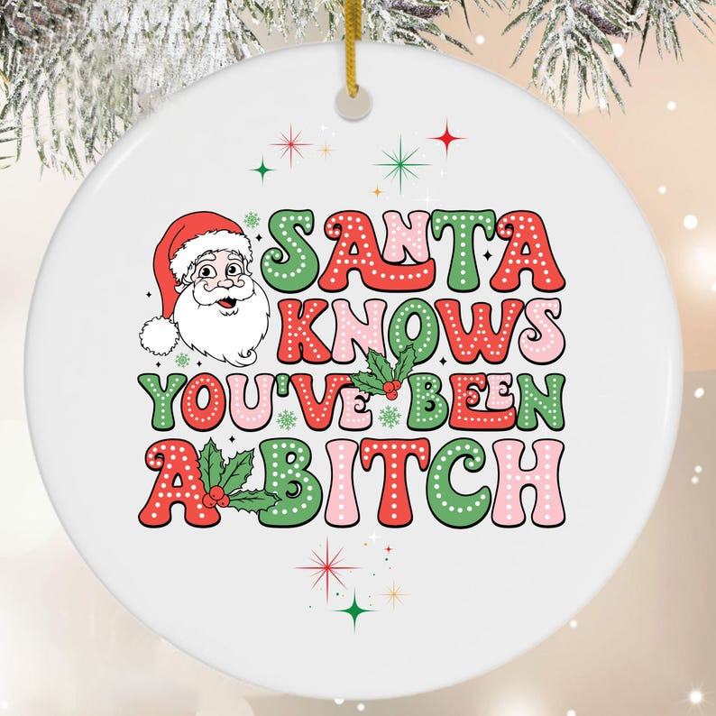 Humorous Gift- Funny 2024 Ornament