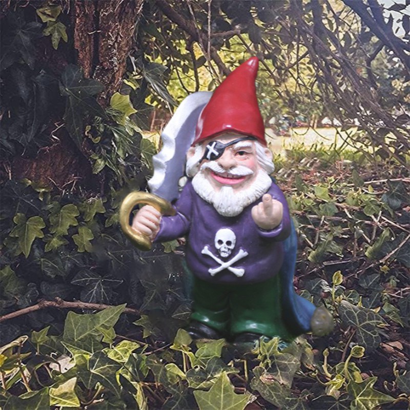 🎅🐗Pirate Boar Gnome Ornament