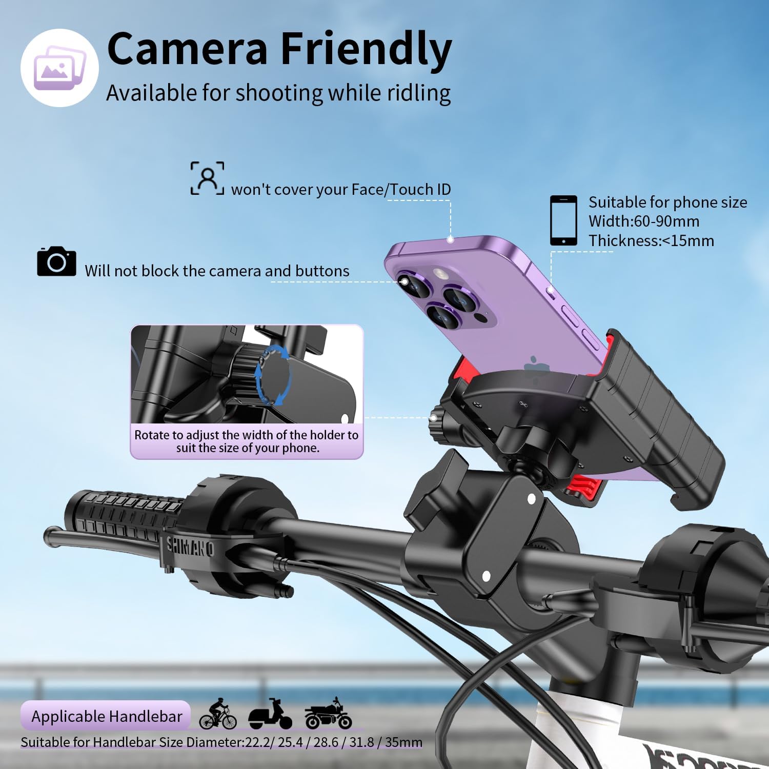 🚴‍♀️Bike Phone Mount Holder