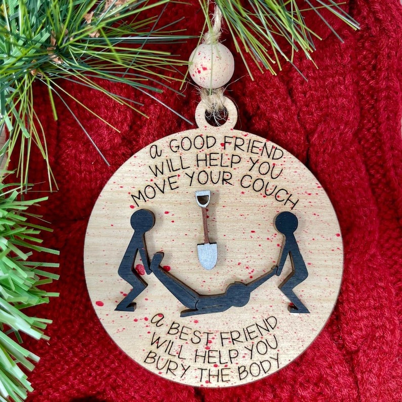 Redefine the true meaning of friendship-🎄Christmas Ornament🌟