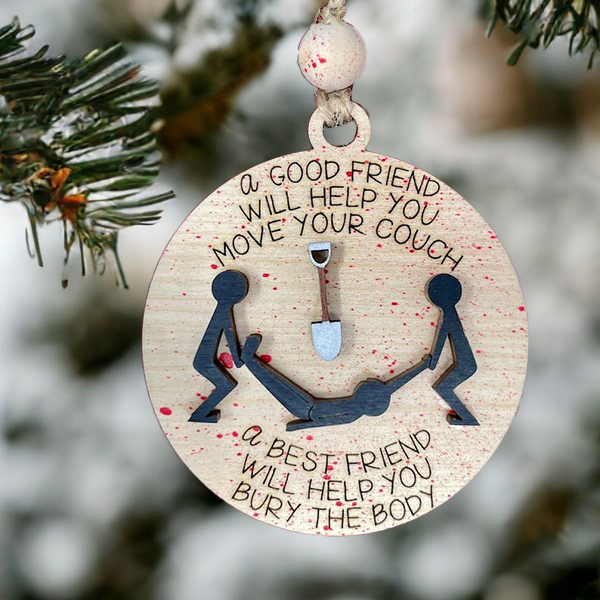 Redefine the true meaning of friendship-🎄Christmas Ornament🌟