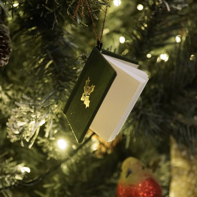 📕Mini Book Christmas Tree Decoration🎄