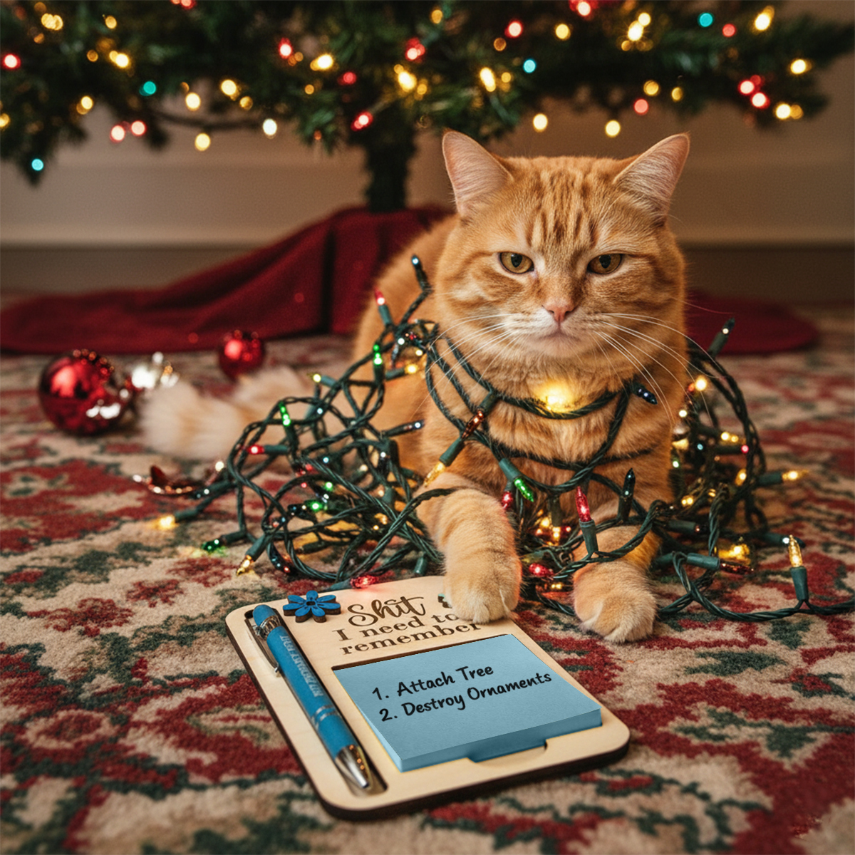 🤣The "Shit I Need to Remember" Sticky Note Holder 