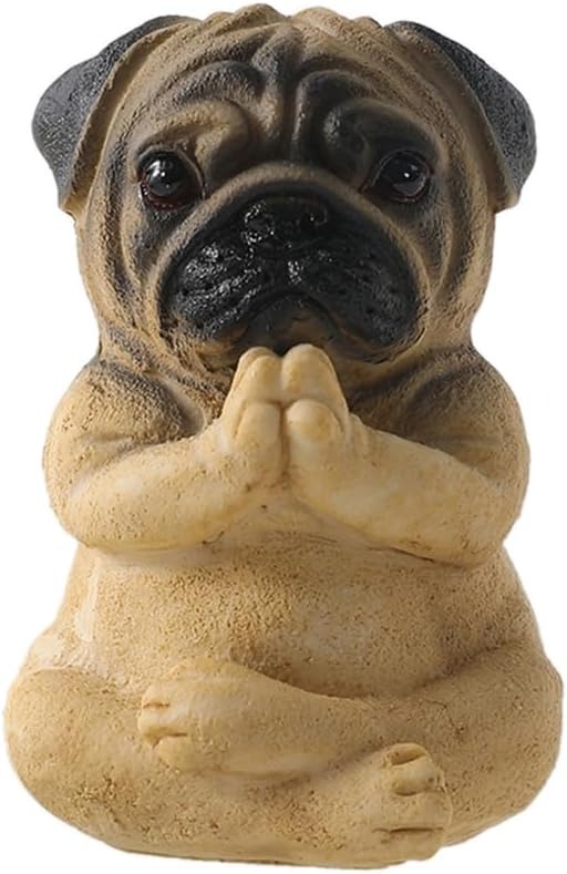 Yoga Dog Sculpture