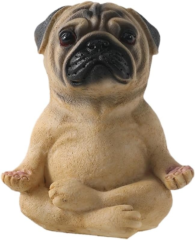 Yoga Dog Sculpture