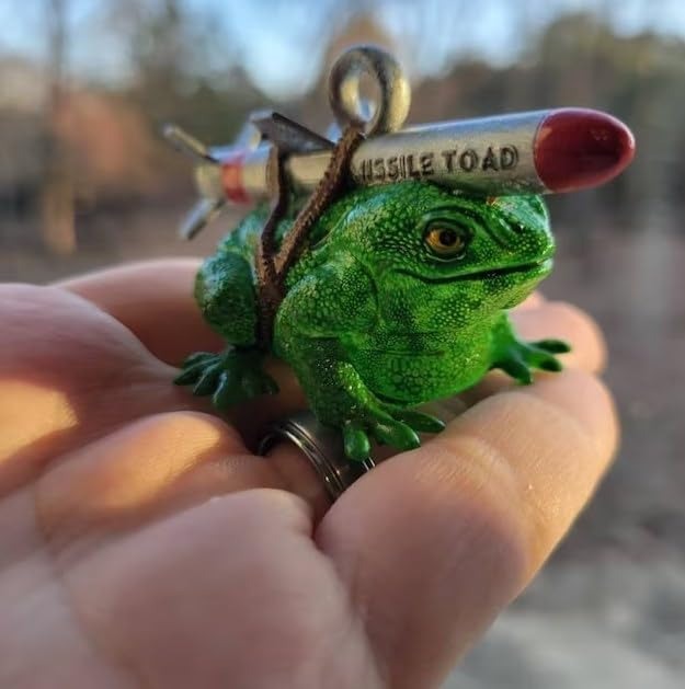 🐸Missile Toad Christmas Ornament