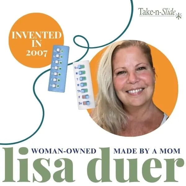 💊Reusable Pill Tracker & Reminder (👍2‑Pack)