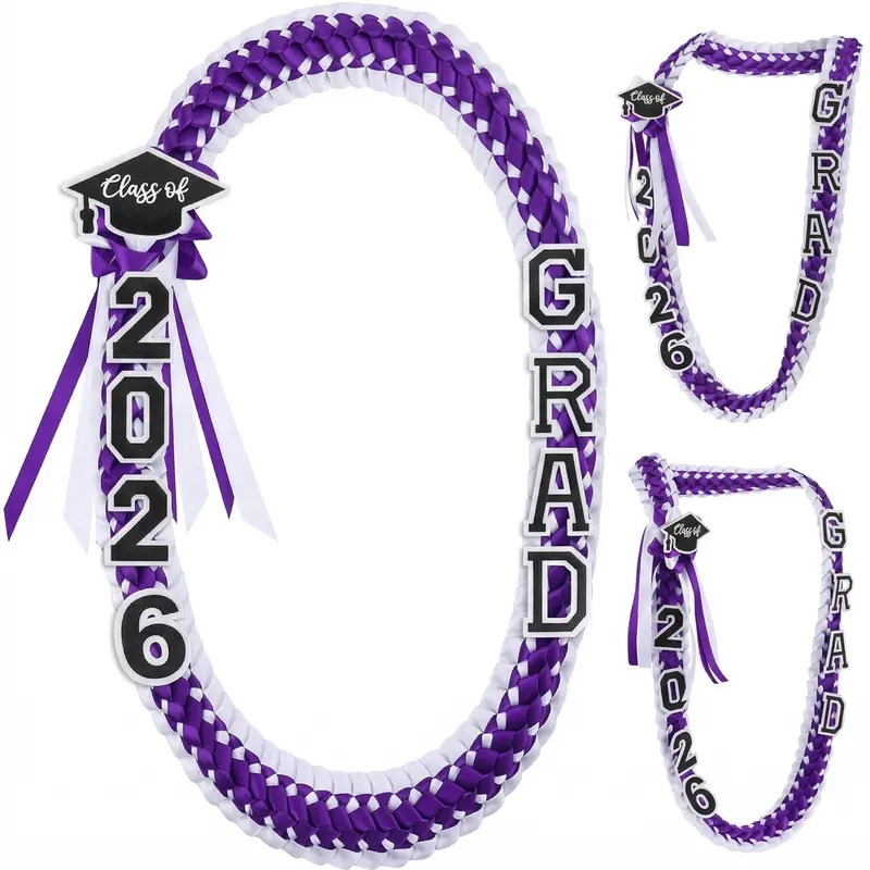 Lyrow Graduation Money Lei Class of 2026 Double Braided Lei Gift