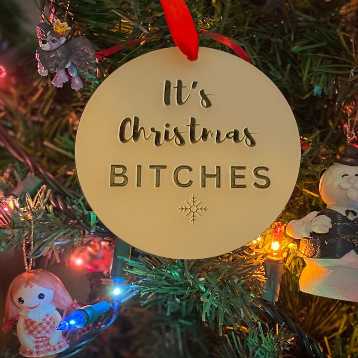 🤣Funny Offensive Christmas Bauble🎄