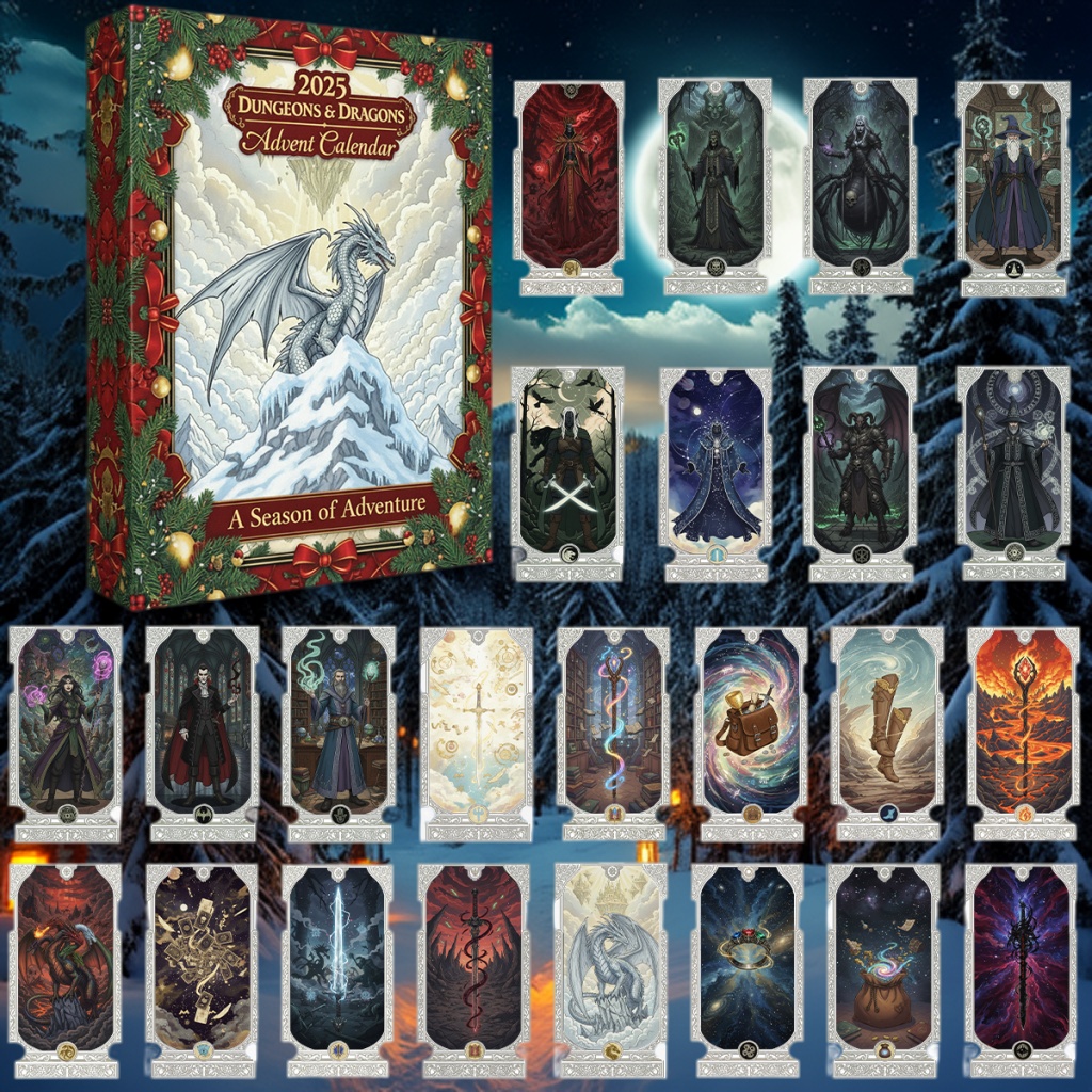 🎲Dungeons & Dragons Arrival Calendar