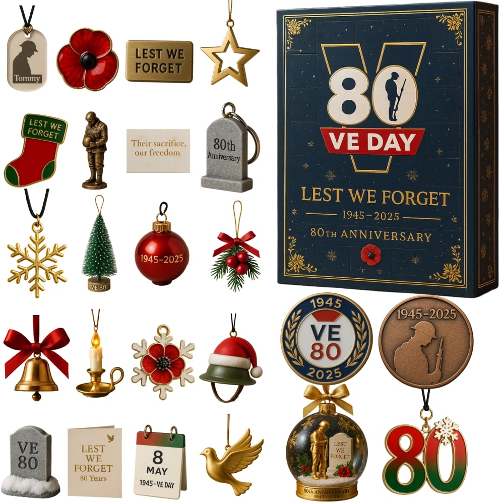🎄The Tommy: 80th Anniversary Commemorative Advent Calendar🌹