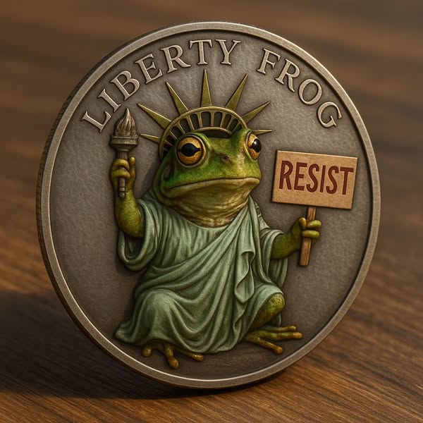 Liberty Frog Coin