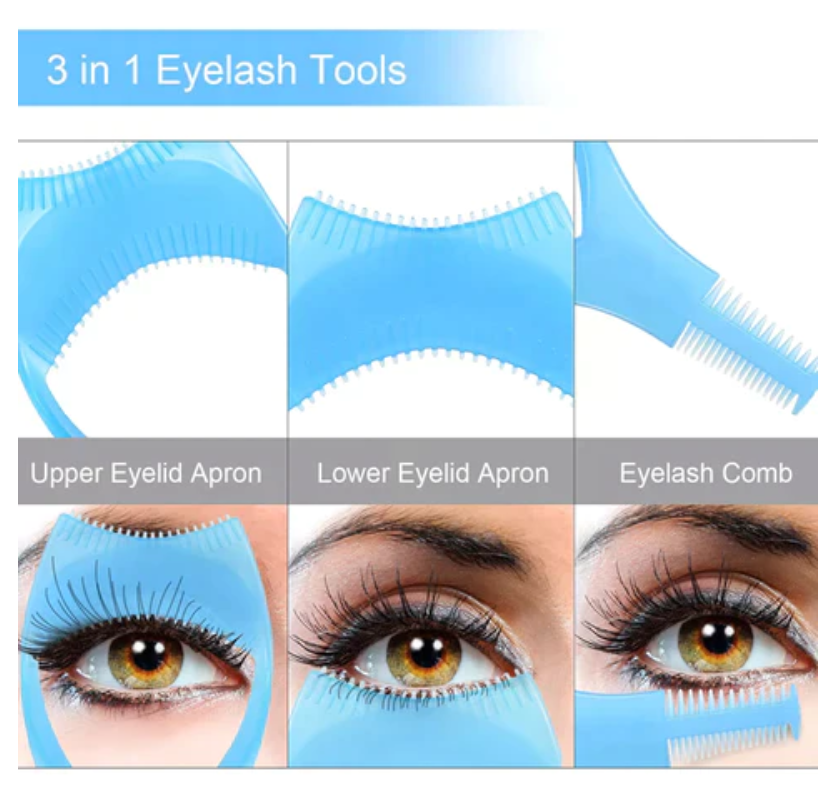 🔥Hot Sale🔥3-in-1 Eyelashes Tools Mascara Shield Applicator Guard