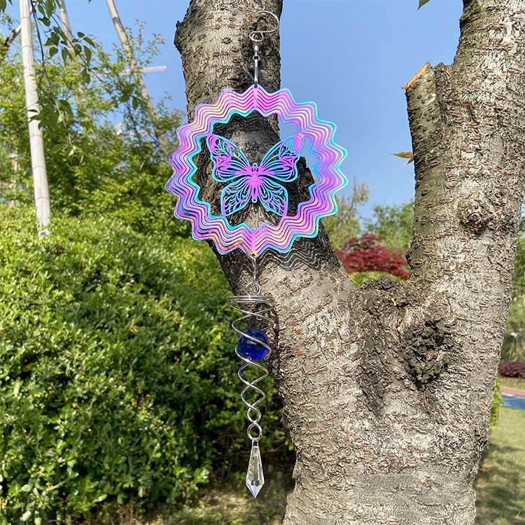 3D Butterfly Wind Chime Decoration