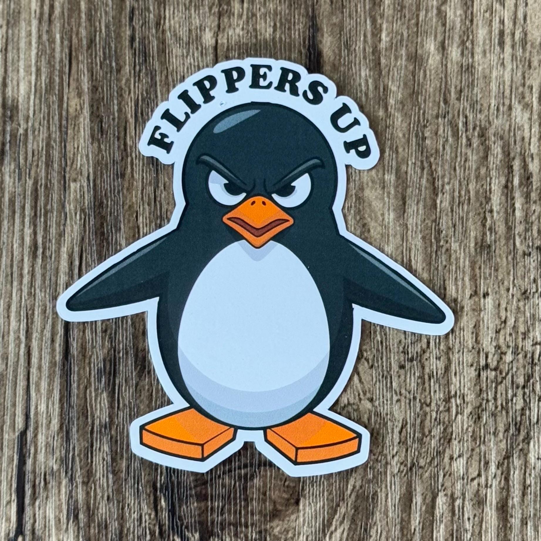 Funny Penguin Stickers
