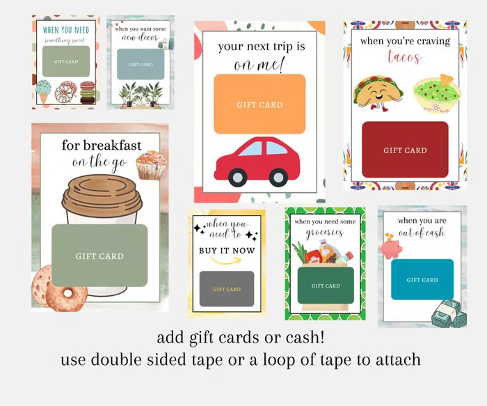 🎄📚Christmas Gift Card Book - 🎁Surprises On Every Page📚Hardcover & Durability Line