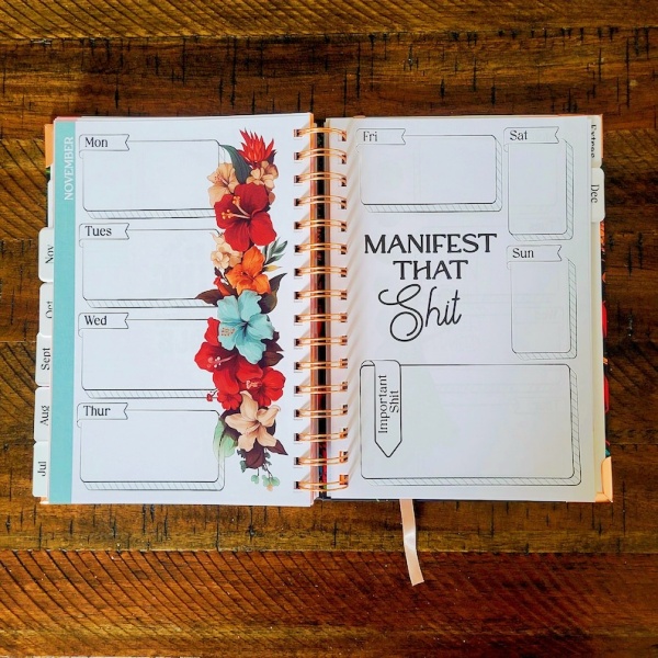 Seize The Fucking Day -Funny Planner💪