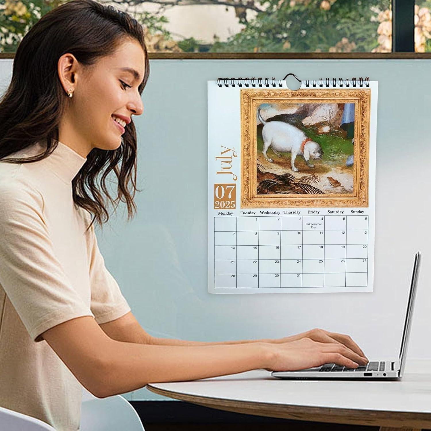 🐈 2025-CALENDAR🗓Weird Medieval Cats & Dogs👻