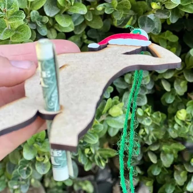 🔥Money Holder Stripper Ornament - Stay Off The Pole - Cash Gift Holder 🤣
