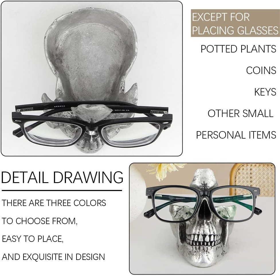 Skull glasses frame