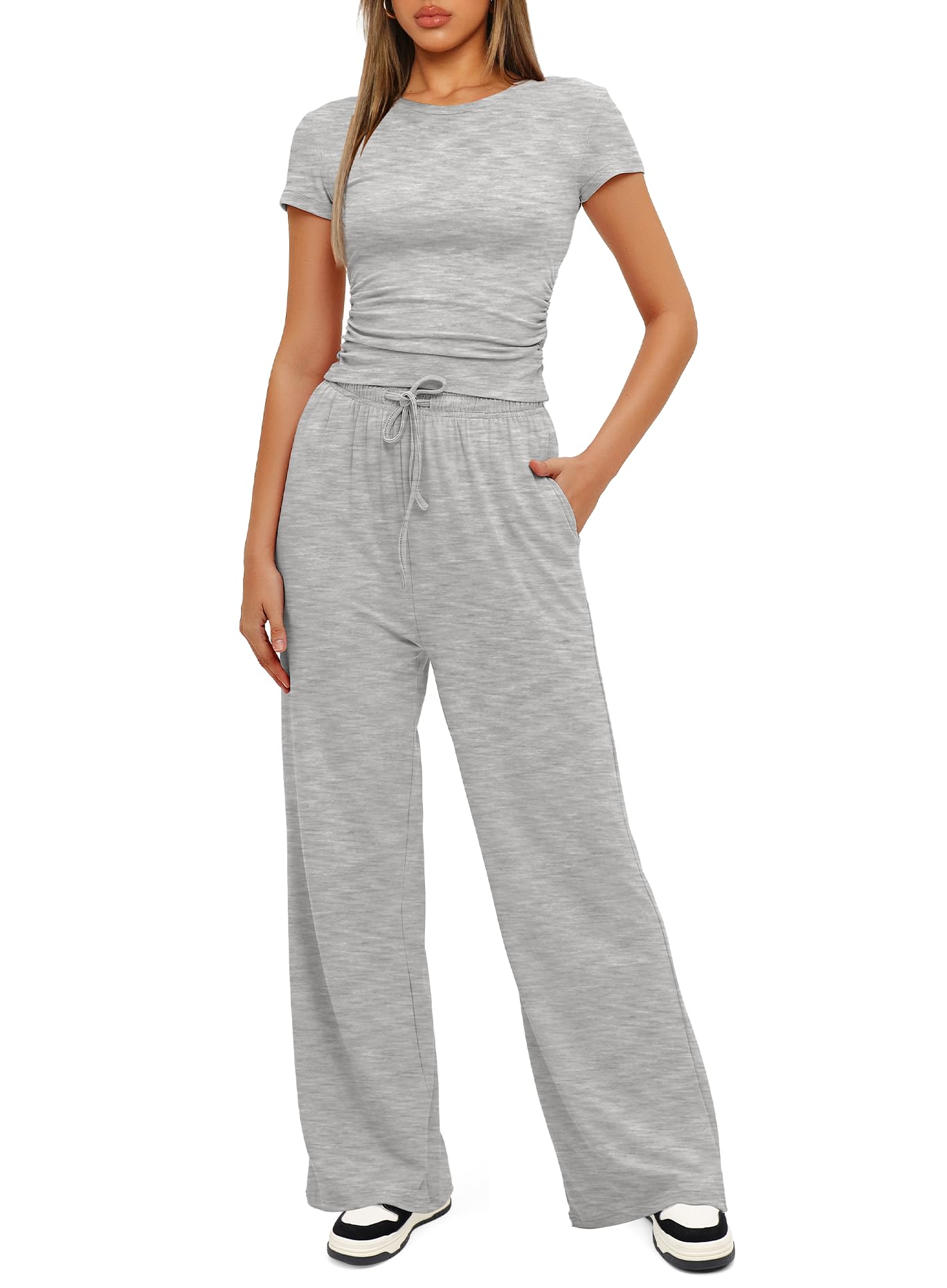 2024 Women's 2 Piece Outfits Lounge Tracksuit Sets (BUY 2 FREE SHIPPING)