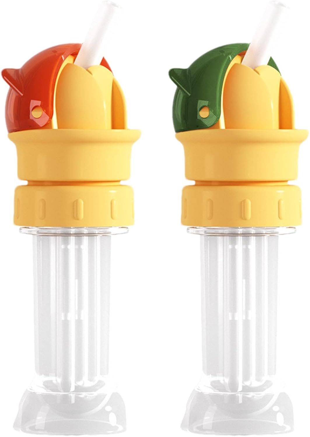 2-in-1 Children's Water Bottle Straw Lid|Water Bottle Spout Adapter