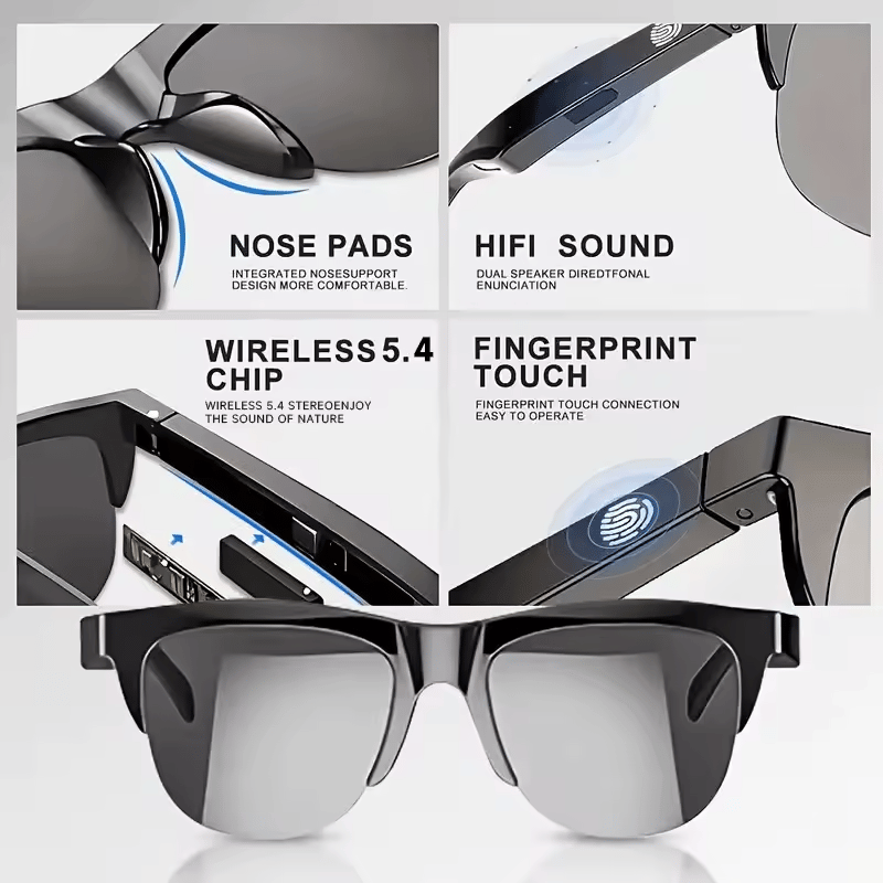 Last Day 49% OFF -🕶️ AI 100+ Languages Real-Time Translation Glasses(Buy 2 Free VIP Shipping)