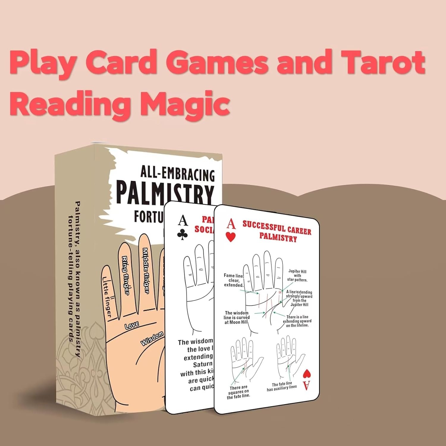 Palmistry Fortune Telling Playing Oracle Cards