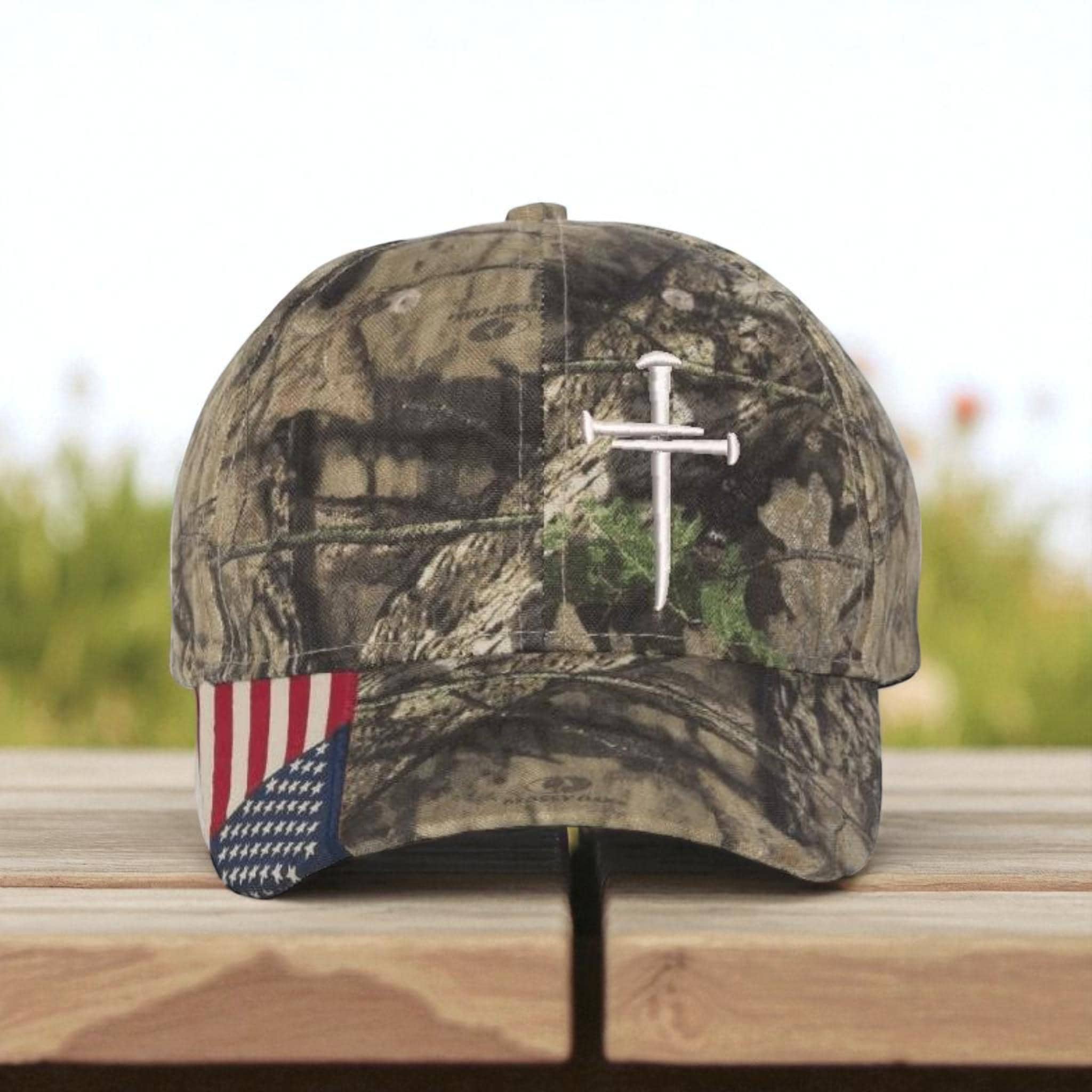 Adjustable Jesus 3 Nail Cross Hat