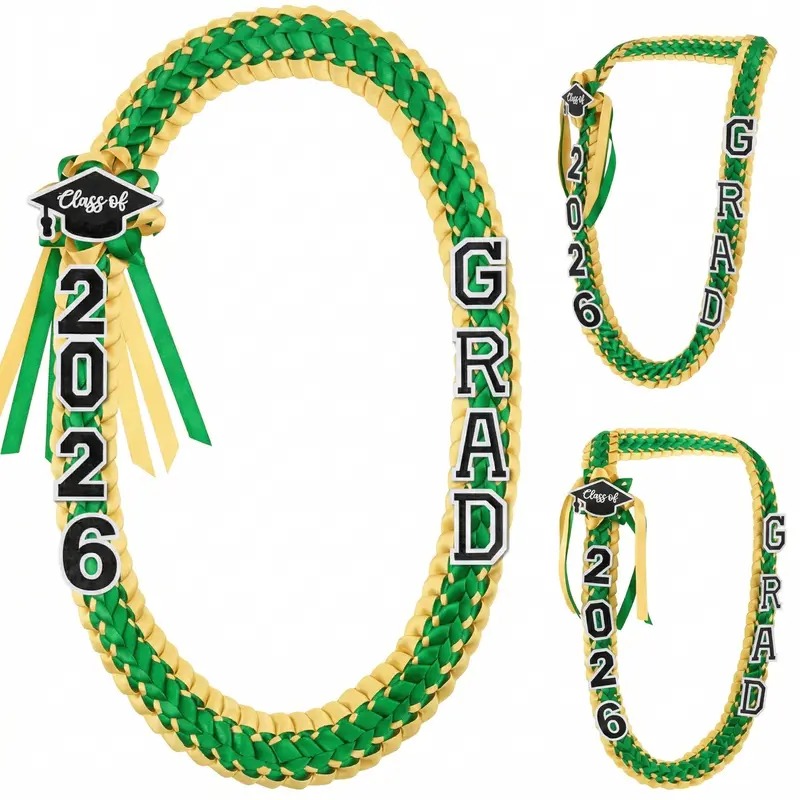 Lyrow Graduation Money Lei Class of 2026 Double Braided Lei Gift