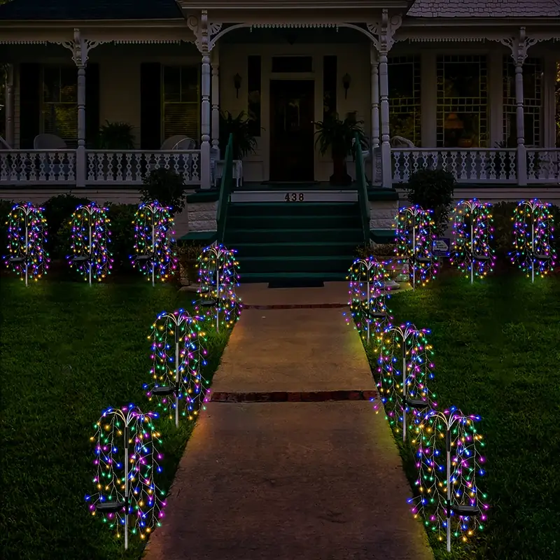 🔥LAST DAY 50% OFF🎁Waterproof Solar Garden Lights Outdoor Decor