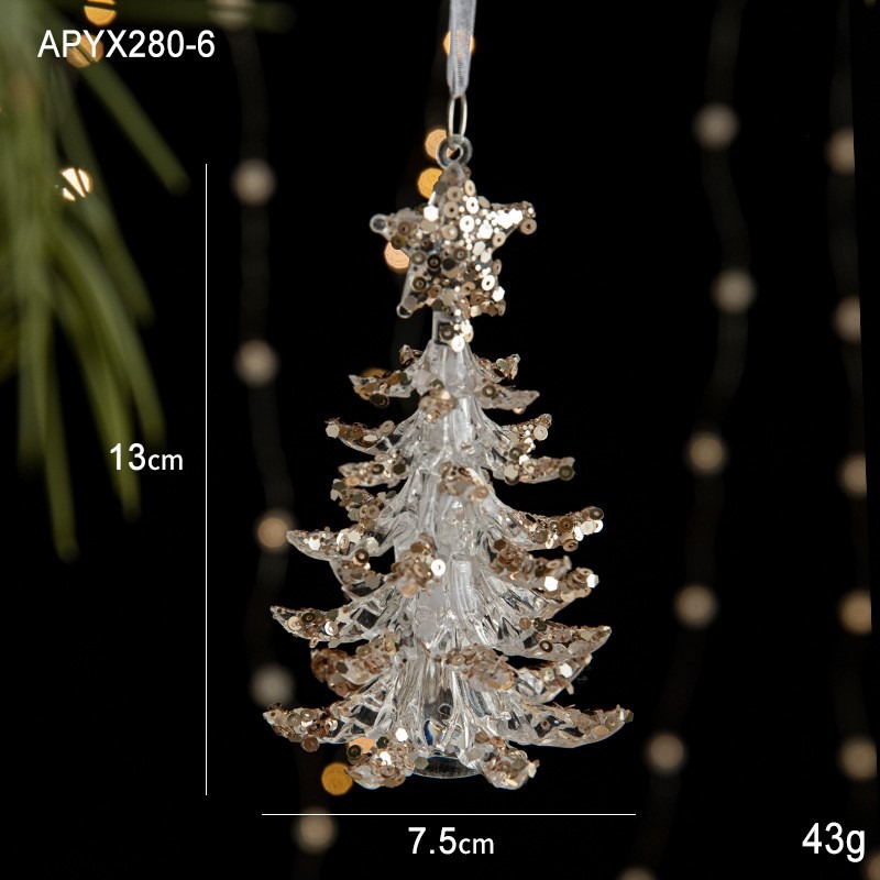 🤶🎄Christmas Tree Transparent Pendant⭐❄