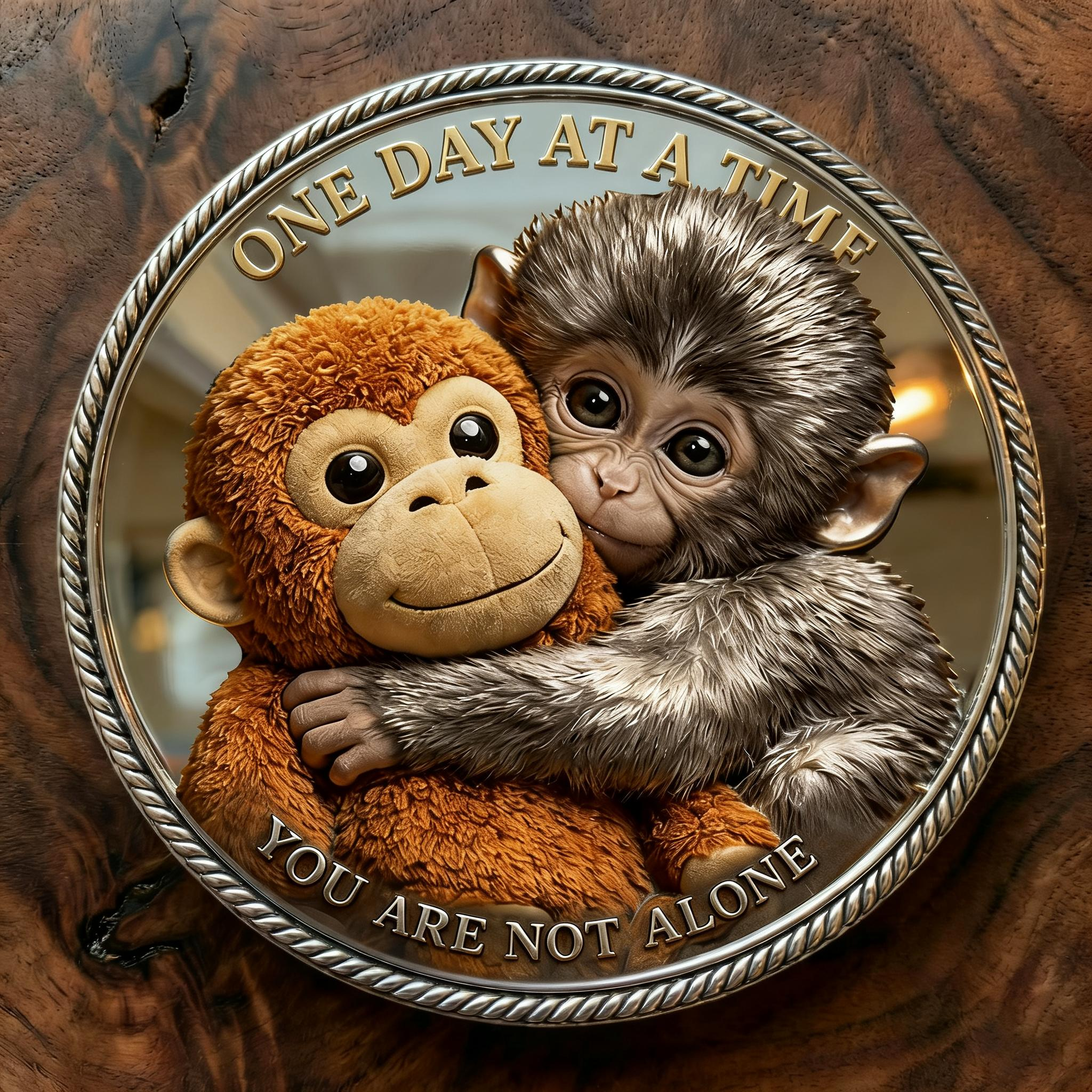 🏆Last Day 49% OFF-💖Emotional Support Monkey Coin🐒