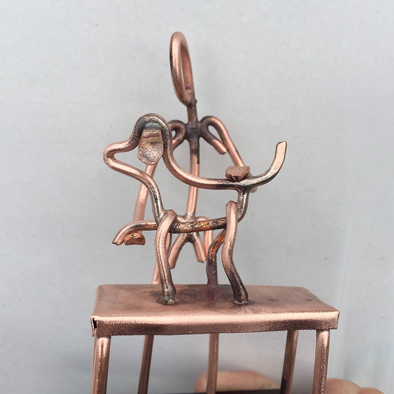 Copper Art Figurine