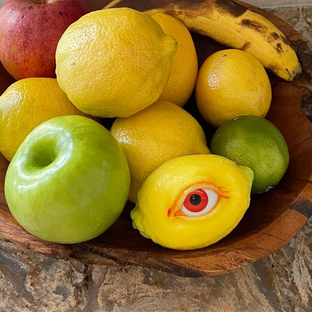 👁️All-Seeing Lemon Funny Resin Art Statue🍋