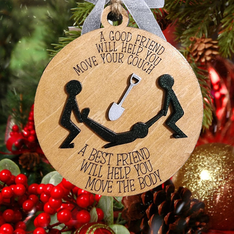 Redefine the true meaning of friendship-🎄Christmas Ornament🌟