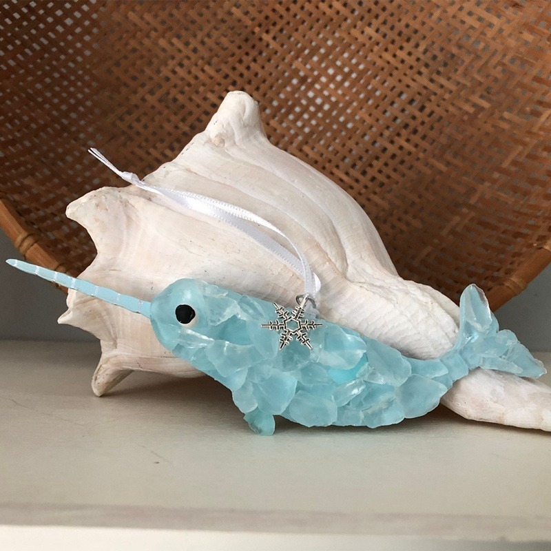 🌊Sea Glass Christmas Ornament