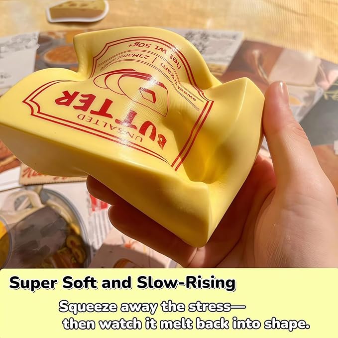 🔥2026 Hot Selling Super Soft Slow-Rebound Butter Squeeze Toy