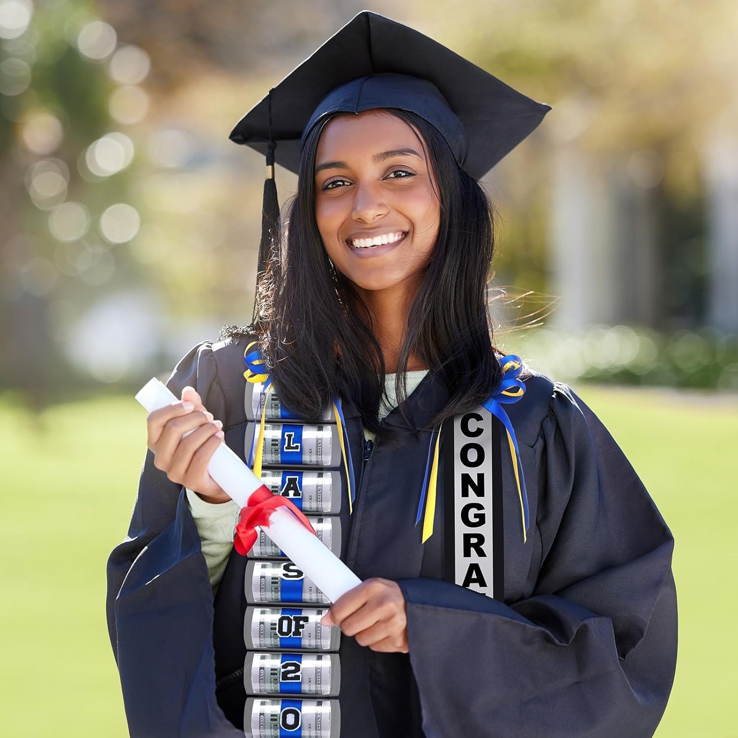 Lyrow Graduation Money Lei Class of 2026 Double Braided Lei Gift